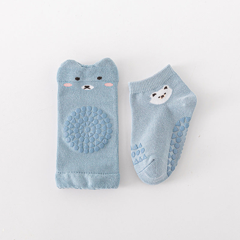 Baby Knee Socks with Pads - Cuddltree