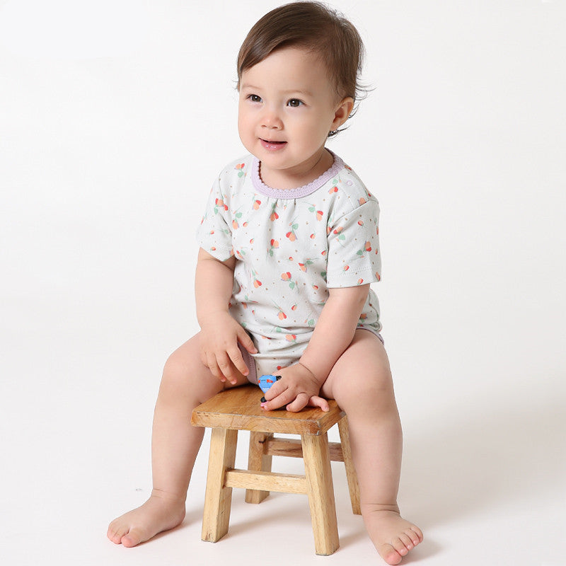 Summer Triangle Baby Romper - Cuddltree