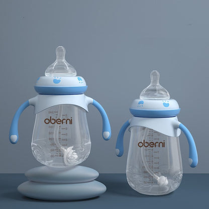 Wide Caliber Anti-Colic Baby Bottle - Anti-Fall Design - Cuddltree